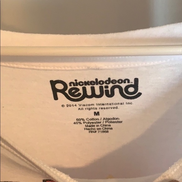 Rugrats slouchy off the shoulder long sleeve tee - Picture 8 of 8